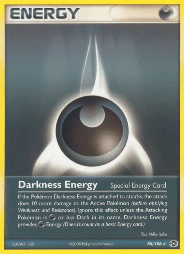 Carta Darkness Energy 86/106 de Emerald
