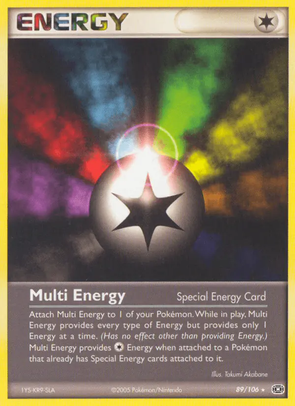Carta Multi Energy 89/106 de Emerald