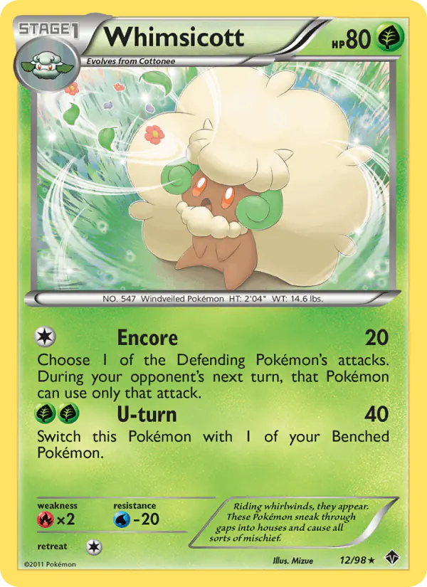 Carta Whimsicott 12/98 de Emerging Powers