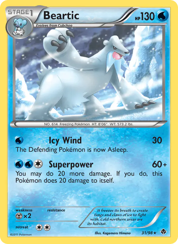 Carta Beartic 31/98 de Emerging Powers