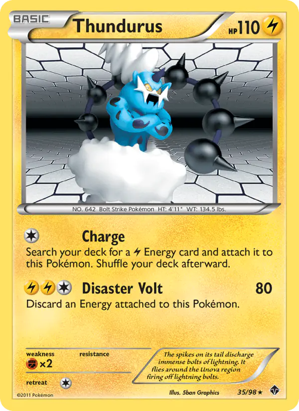 Carta Thundurus 35/98 de Emerging Powers