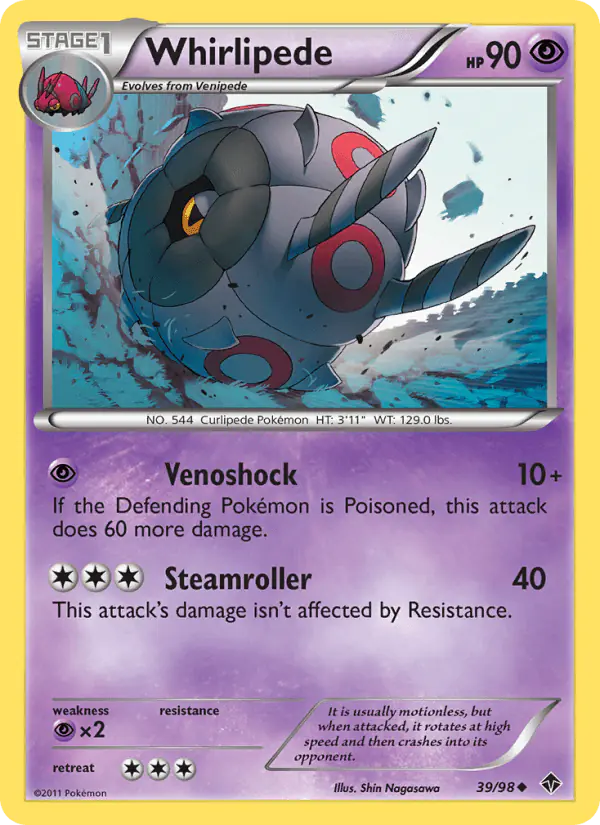 Carta Whirlipede 39/98 de Emerging Powers