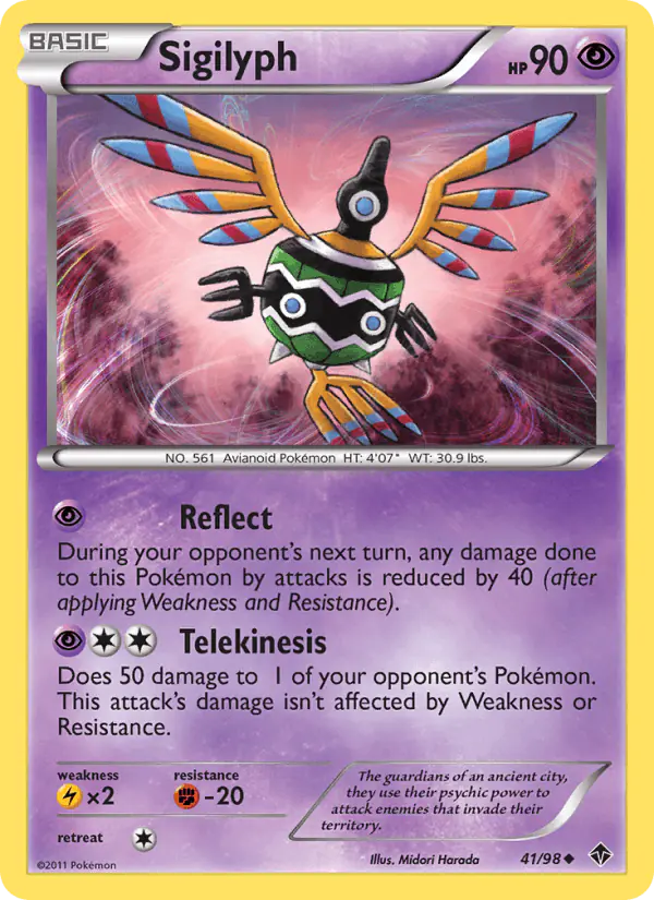 Carta Sigilyph 41/98 de Emerging Powers
