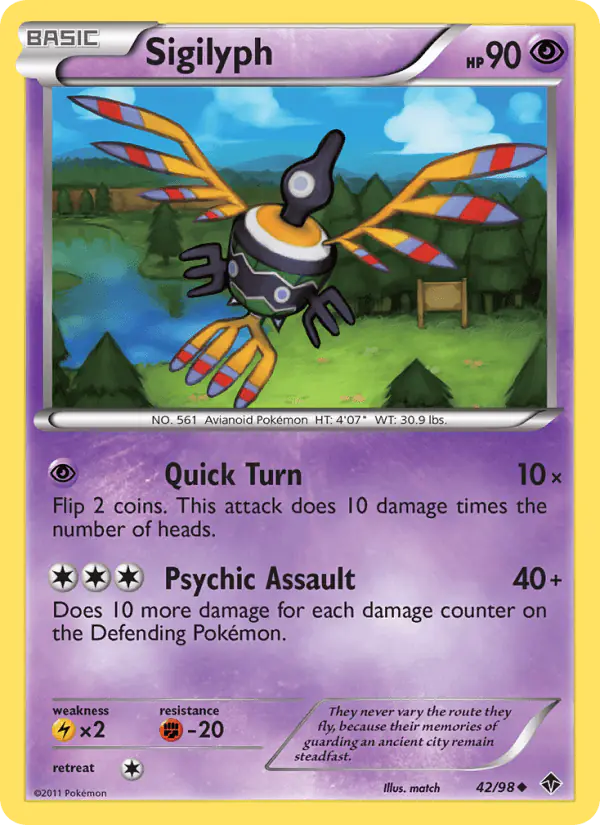 Carta Sigilyph 42/98 de Emerging Powers