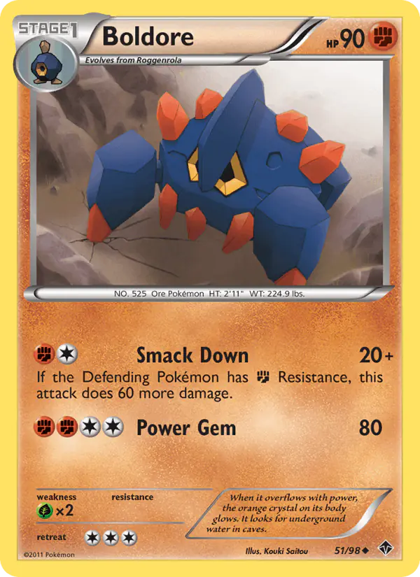 Carta Boldore 51/98 de Emerging Powers