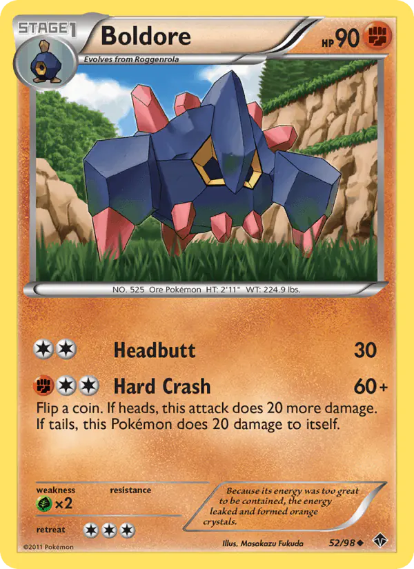 Carta Boldore 52/98 de Emerging Powers