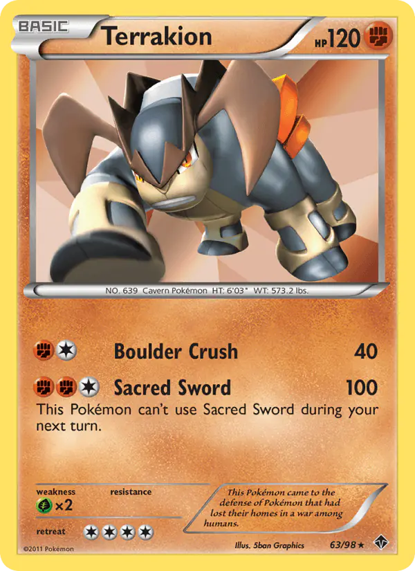 Carta Terrakion 63/98 de Emerging Powers