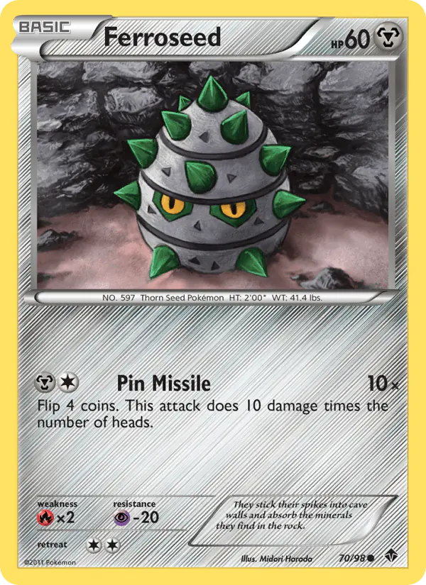 Carta Ferroseed 70/98 de Emerging Powers