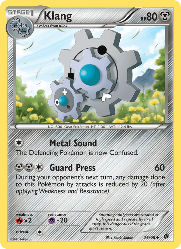 Carta Klang 75/98 de Emerging Powers