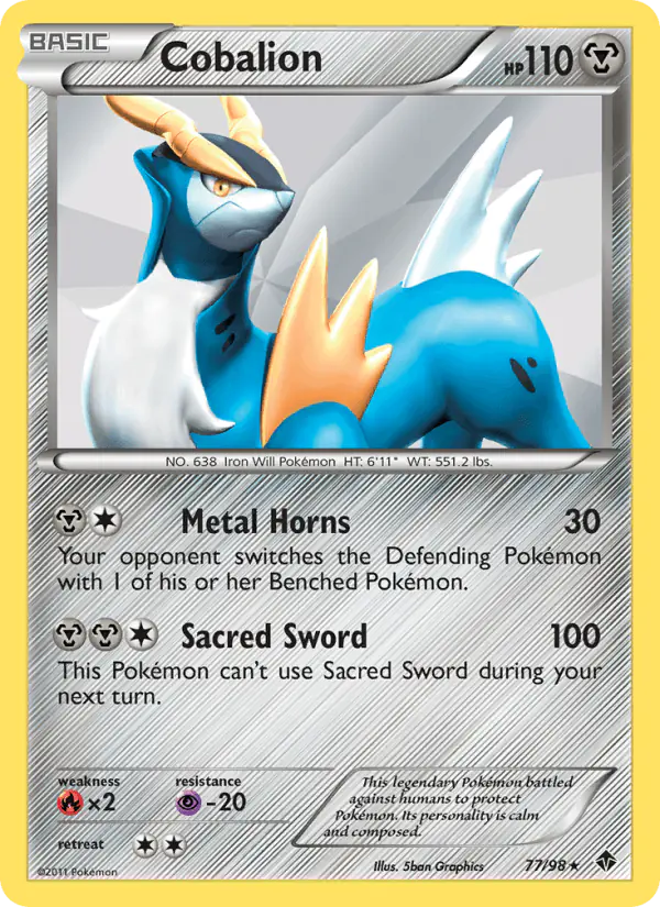 Carta Cobalion 77/98 de Emerging Powers