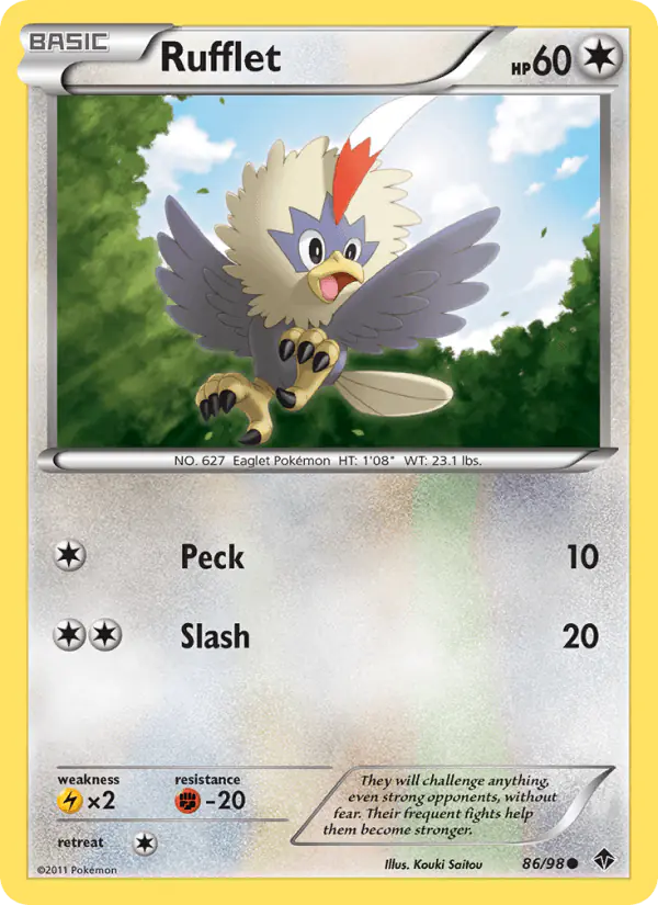 Carta Rufflet 86/98 de Emerging Powers