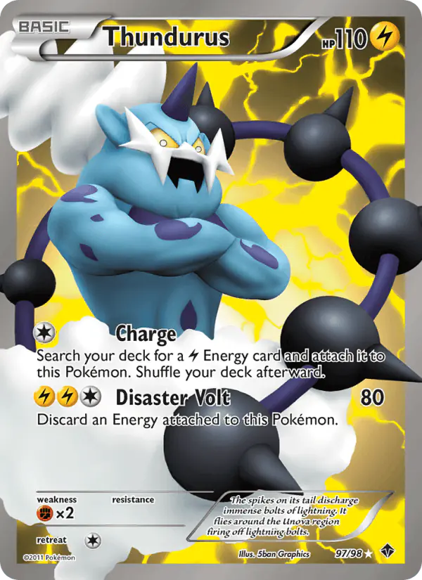 Carta Thundurus 97/98 de Emerging Powers
