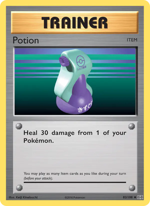 Carta Potion 83/108 de Evolutions
