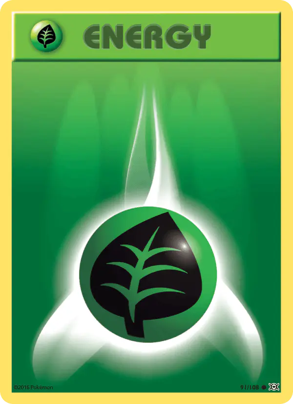 Carta Grass Energy 91/108 de Evolutions