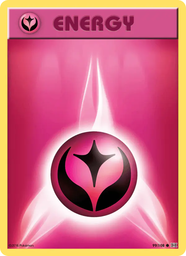 Carta Fairy Energy 99/108 de Evolutions