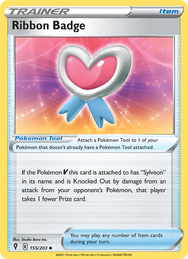 Carta Ribbon Badge 155/203 de Evolving Skies