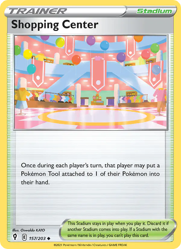 Carta Shopping Center 157/203 de Evolving Skies
