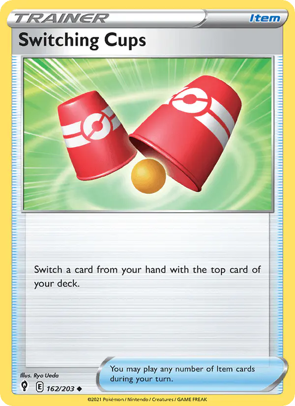 Carta Switching Cups 162/203 de Evolving Skies