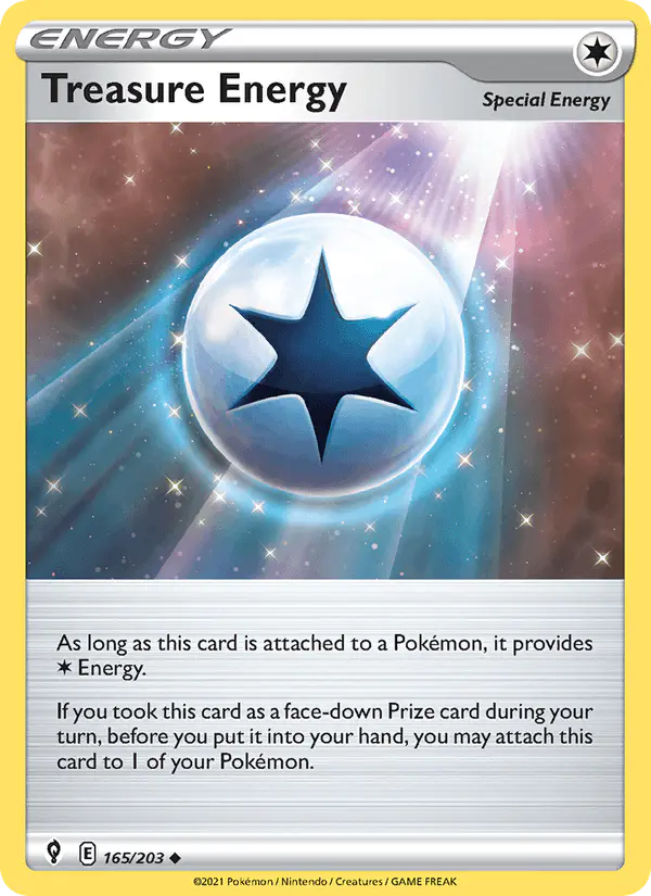 Carta Treasure Energy 165/203 de Evolving Skies