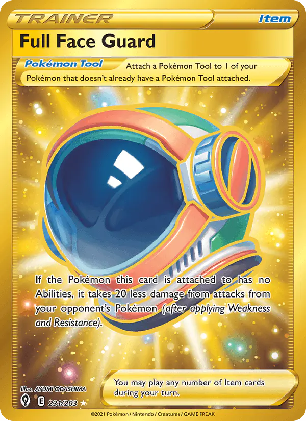 Carta Full Face Guard 231/203 de Evolving Skies