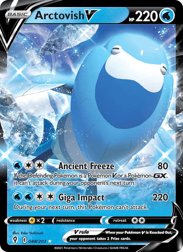 Carta Arctovish V 048/203 de Evolving Skies