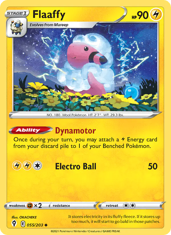Carta Flaaffy 055/203 de Evolving Skies