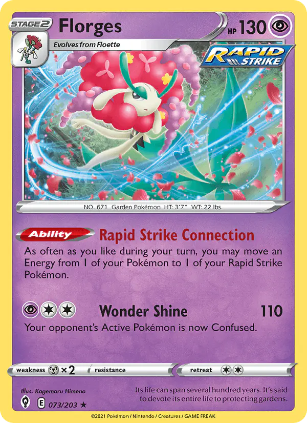 Carta Florges 073/203 de Evolving Skies