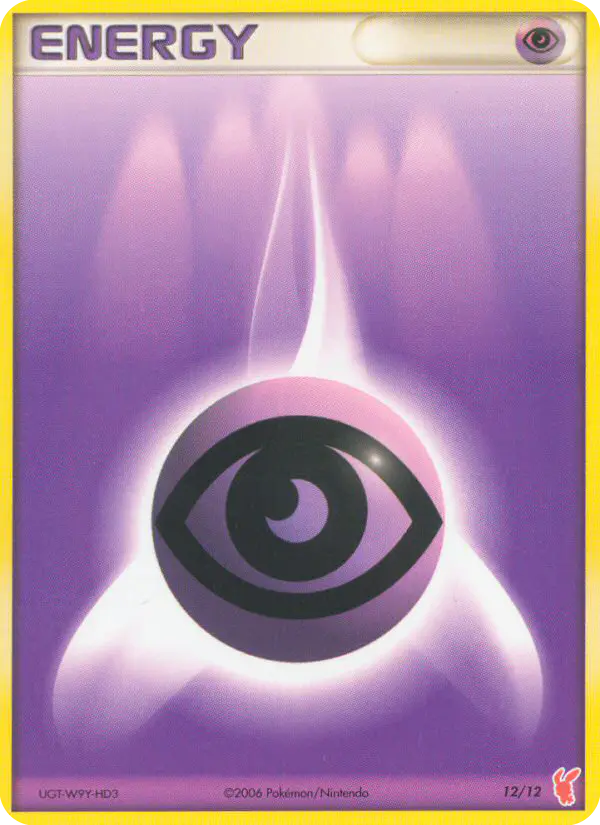 Carta Psychic Energy #12 de EX trainer Kit 2 (Plusle)