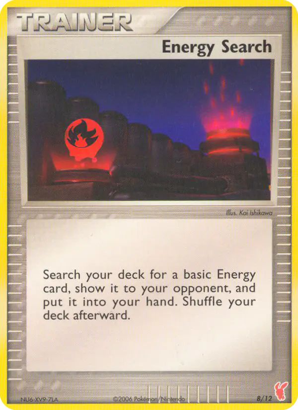 Carta Energy Search #8 de EX trainer Kit 2 (Plusle)