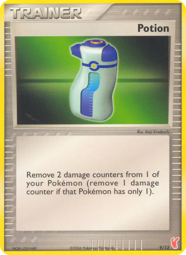 Carta Potion #9 de EX trainer Kit 2 (Plusle)