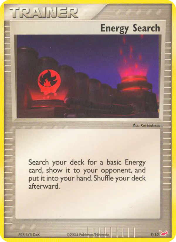Carta Energy Search 9/10 de EX trainer Kit (Latias)