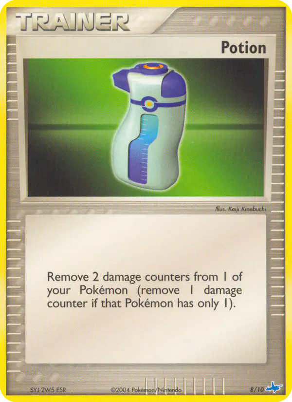 Carta Potion 8/10 de EX trainer Kit (Latios)