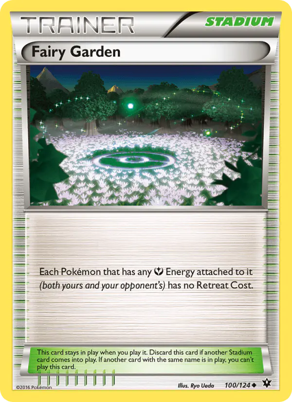 Carta Fairy Garden 100/124 de Fates Collide