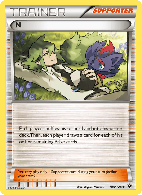Carta N 105/124 de Fates Collide