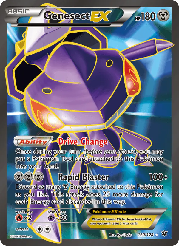 Carta Genesect EX 120/124 de Fates Collide