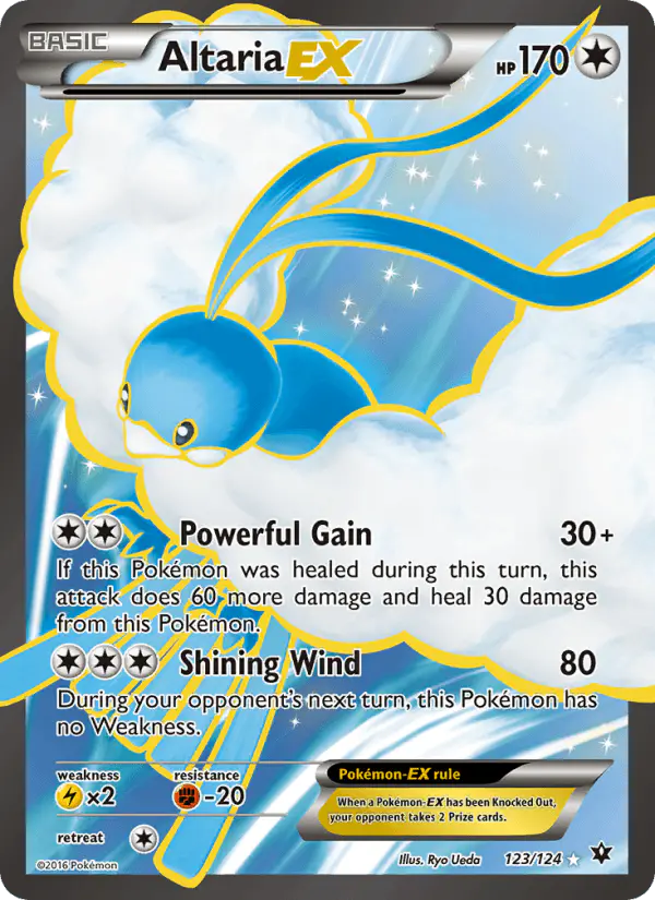 Carta Altaria EX 123/124 de Fates Collide