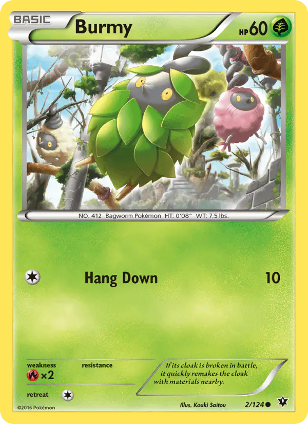 Carta Burmy 2/124 de Fates Collide