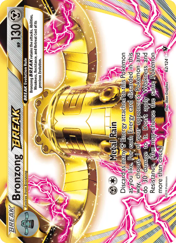 Carta Bronzong BREAK 62/124 de Fates Collide