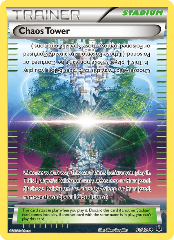 Carta Chaos Tower 94/124 de Fates Collide