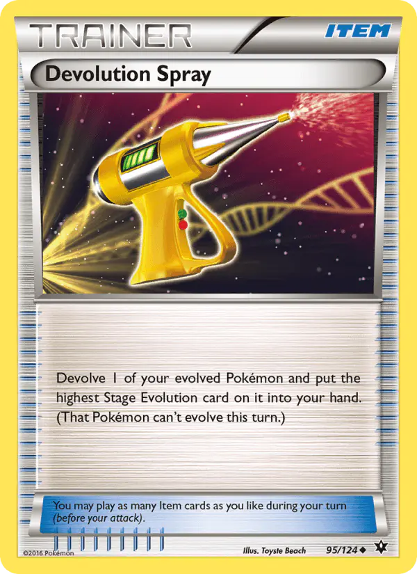 Carta Devolution Spray 95/124 de Fates Collide