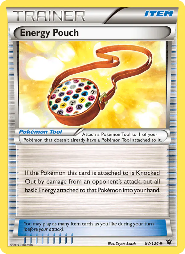 Carta Energy Pouch 97/124 de Fates Collide