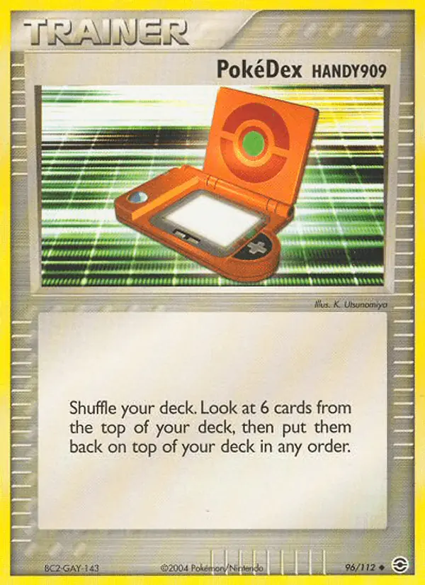 Carta PokéDex (HANDY909) 96/112 de FireRed & LeafGreen