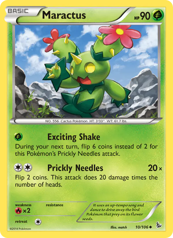 Carta Maractus 10/106 de Flashfire