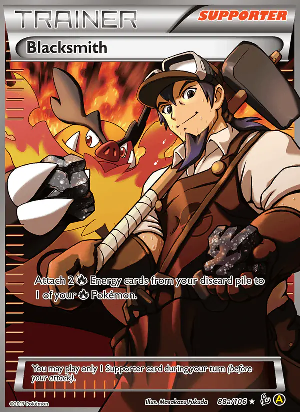 Carta Blacksmith 88a de Flashfire