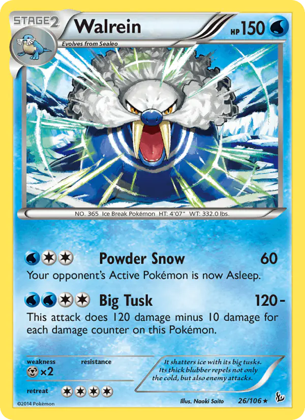 Carta Walrein 26/106 de Flashfire