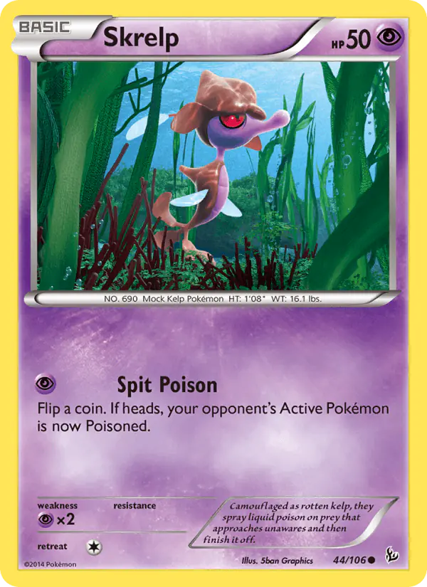 Carta Skrelp 44/106 de Flashfire
