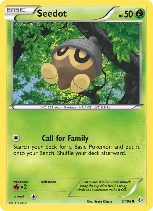Carta Seedot 5/106 de Flashfire