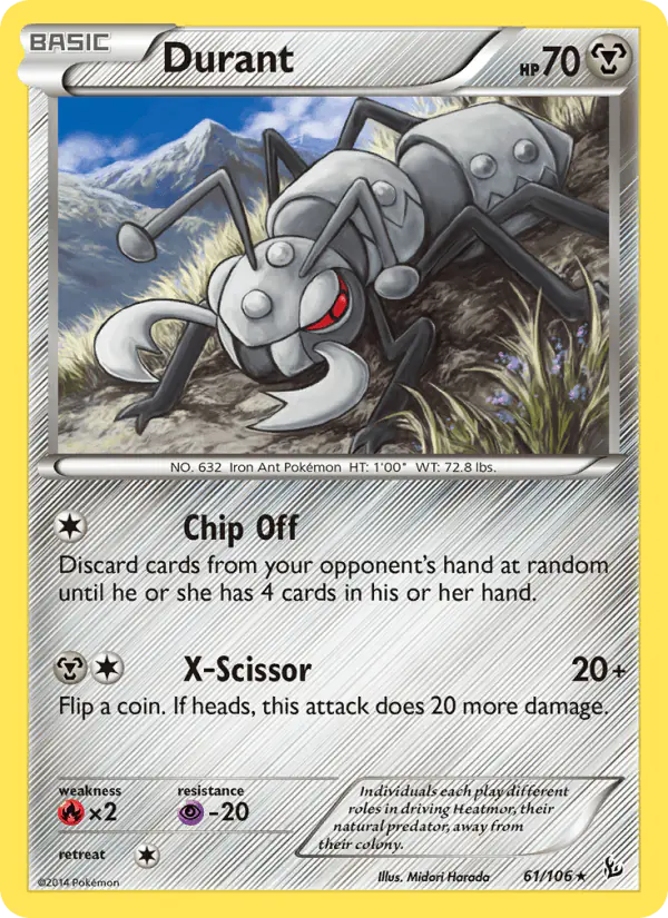 Carta Durant 61/106 de Flashfire