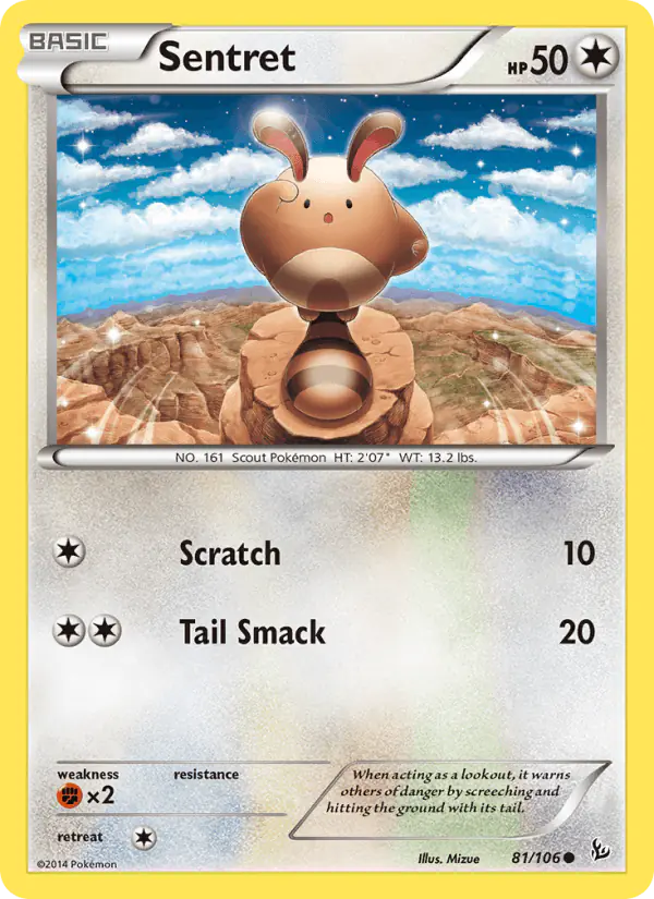 Carta Sentret 81/106 de Flashfire