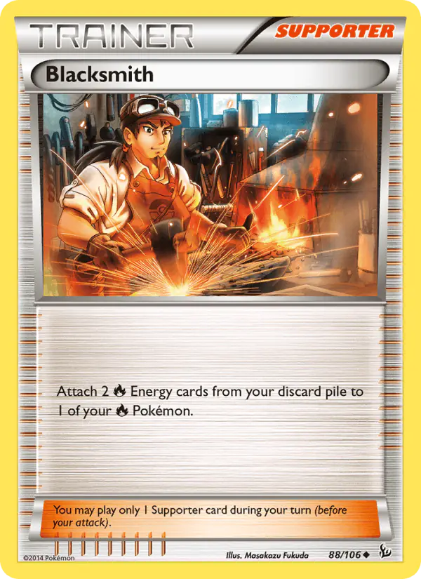 Carta Blacksmith 88/106 de Flashfire